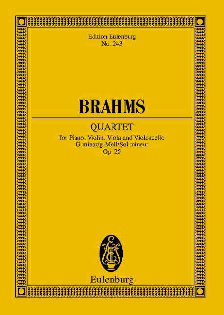 Produktbild: Klavierquartett g-Moll