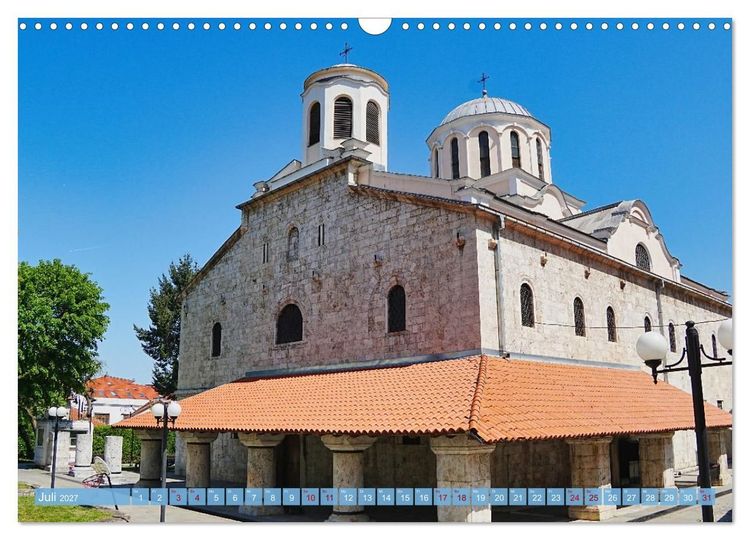 Produktbild: Moscheen und Kirchen im Kosovo (Wandkalender 2027 DIN A3 quer), CALVENDO Monatskalender