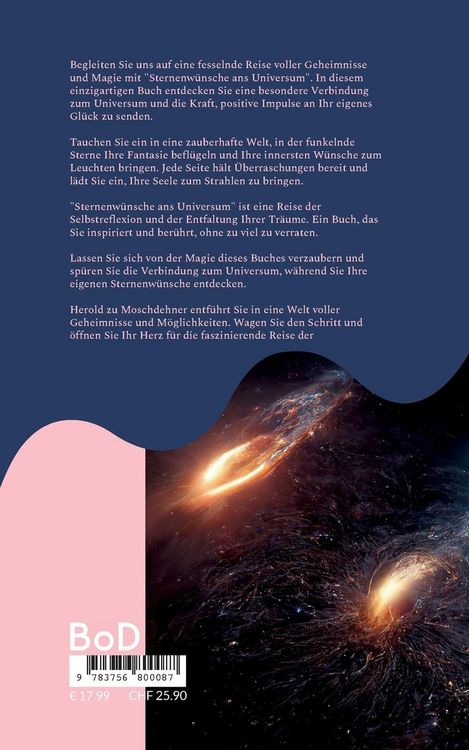Produktbild: Sternenw&uuml;nsche ans Universum