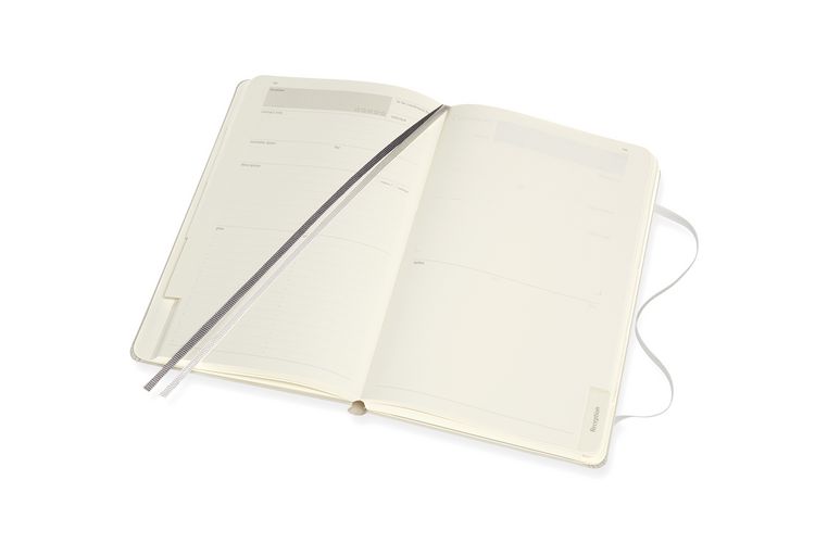 Produktbild: Moleskine Passion Journal Large/A5, Hochzeit, Hard Cover, Wei&szlig;