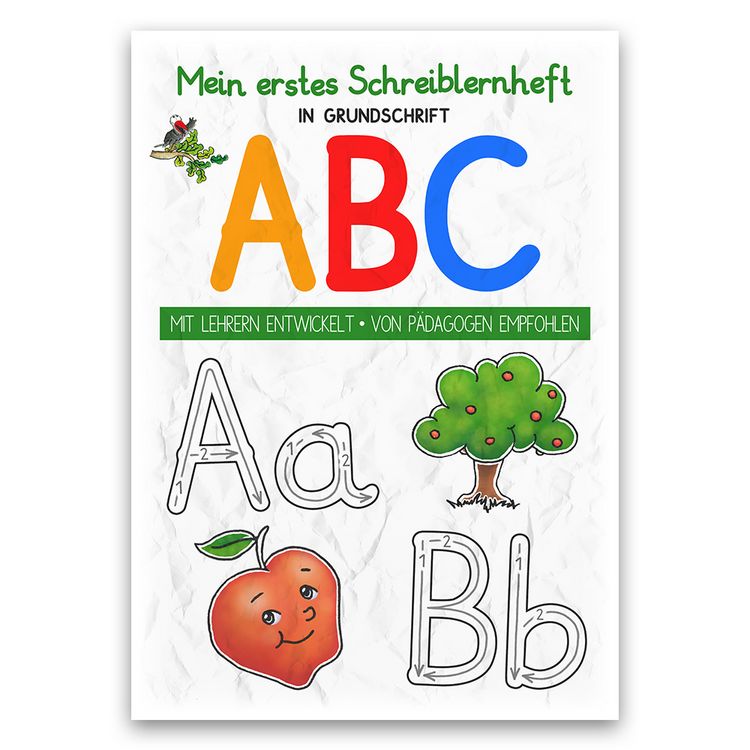 Produktbild: Mein buntes Kinder-ABC-Set in Grundschrift