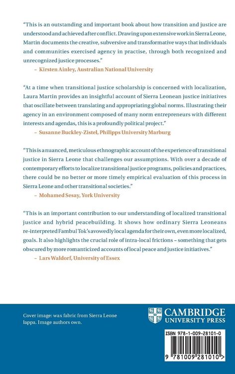 Produktbild: Navigating Local Transitional Justice