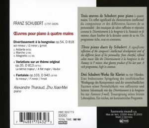 Produktbild: Tharaud, A: Divertissement A La Hongroise/+
