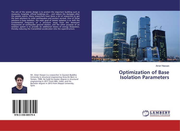 Produktbild: Optimization of Base Isolation Parameters