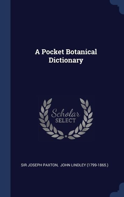 Produktbild: A Pocket Botanical Dictionary