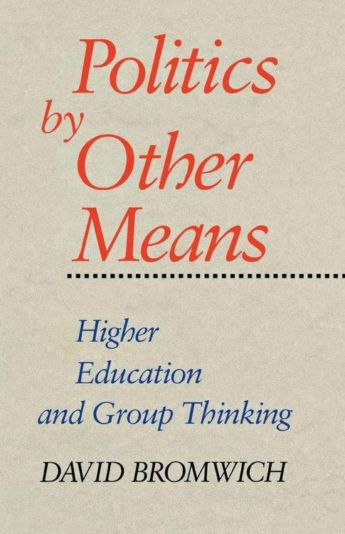 Produktbild: Politics By Other Means