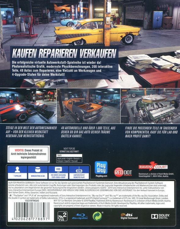 Produktbild: Autowerkstatt Simulator