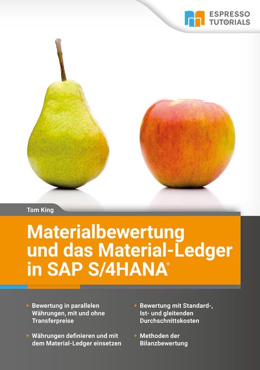 Produktbild: Materialbewertung und das Material-Ledger in SAP S/4HANA