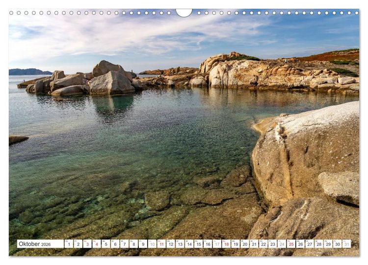 Produktbild: Frankreich - Korsika (Wandkalender 2026 DIN A3 quer), CALVENDO Monatskalender