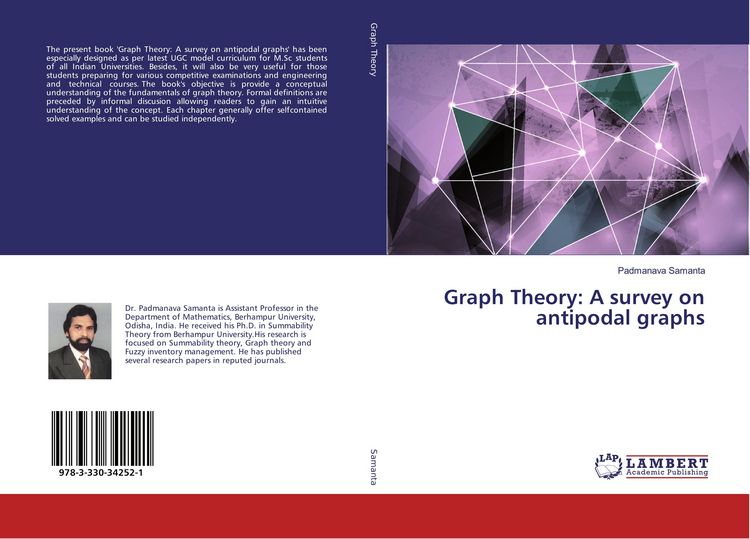 Produktbild: Graph Theory: A survey on antipodal graphs