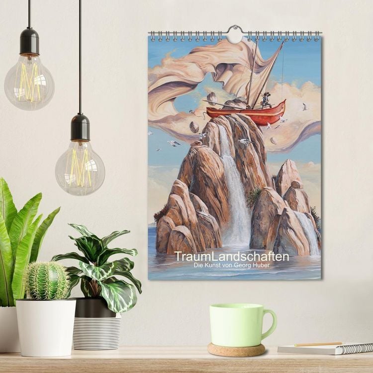 Produktbild: TraumLandschaften (Wandkalender 2027 DIN A4 hoch), CALVENDO Monatskalender