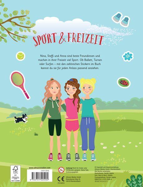 Produktbild: Stickern und Anziehen - Prinzessinnen