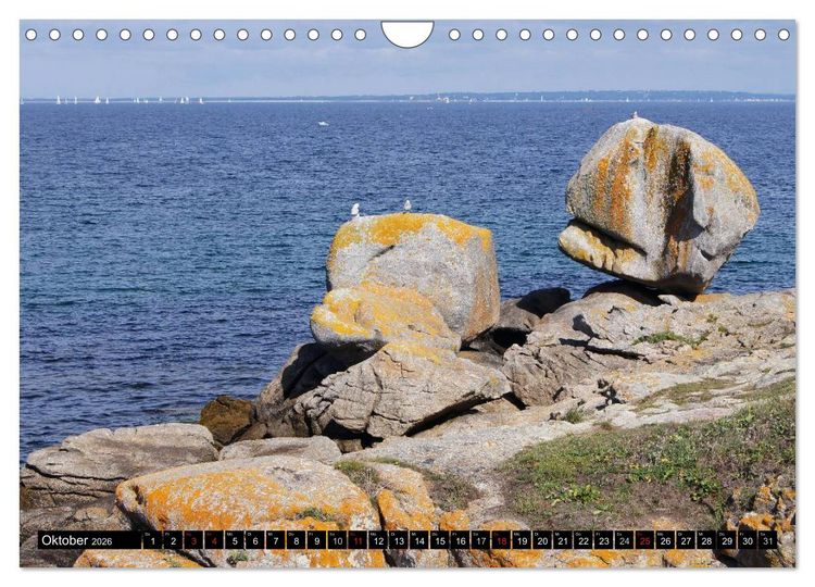 Produktbild: Liebenswerte Bretagne (Wandkalender 2026 DIN A4 quer), CALVENDO Monatskalender