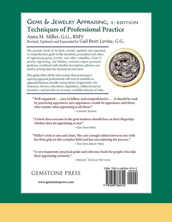 Produktbild: Gems & Jewelry Appraising (3rd Edition)