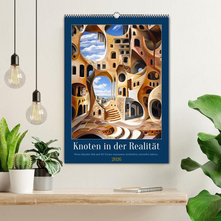 Produktbild: Knoten in der Realit&auml;t (Wandkalender 2026 DIN A2 hoch), CALVENDO Monatskalender