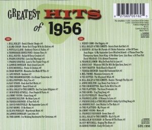 Produktbild: Various: Greatest Hits Of 1956
