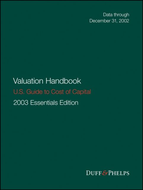 Produktbild: Valuation Handbk - Us Gt Cost