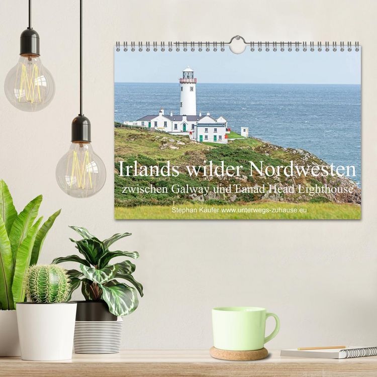 Produktbild: Irlands wilder Nordwesten, zwischen Galway und Fanad Head Lighthouse (Wandkalender 2026 DIN A4 quer), CALVENDO Monatskalender
