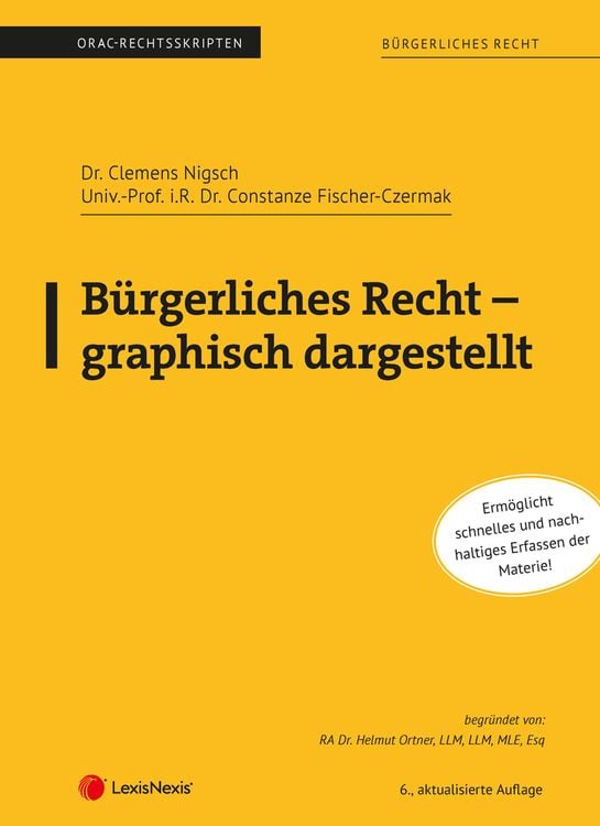 Bild vom Artikel Bürgerliches Recht - grafisch dargestellt (Skriptum) vom Autor Clemens Nigsch