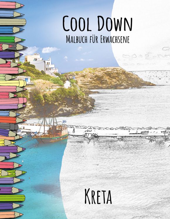 Produktbild: Cool Down | Malbuch f&uuml;r Erwachsene: Kreta