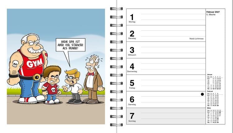 Produktbild: Diary Rentner 2027