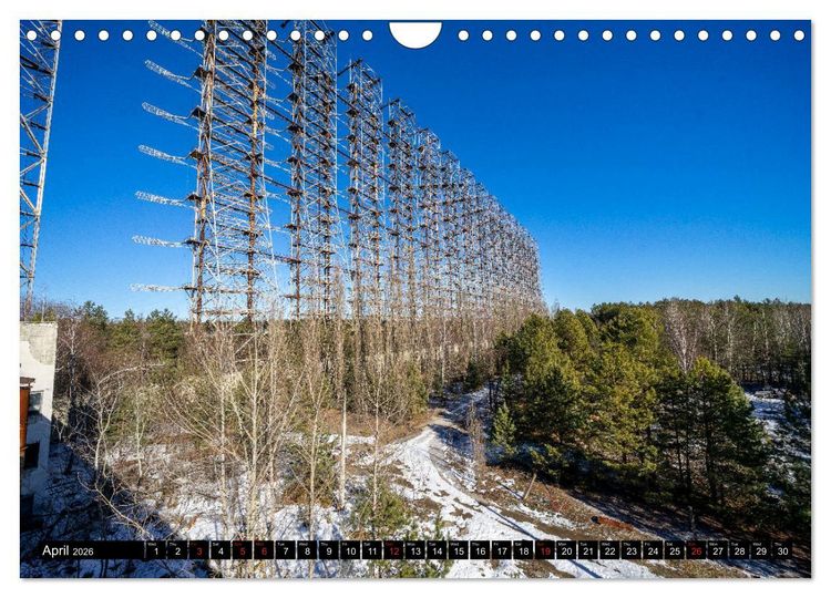 Produktbild: Chernobyl - The exclusion zone (Wall Calendar 2026 DIN A4 landscape), CALVENDO 12 Month Wall Calendar