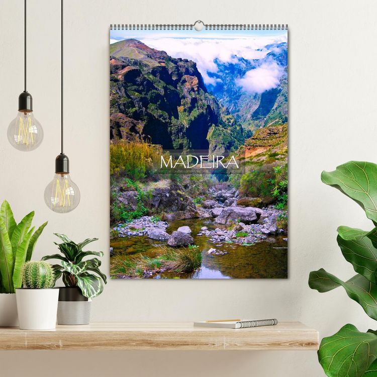 Produktbild: MADEIRA (Wandkalender 2026 DIN A2 hoch), CALVENDO Monatskalender