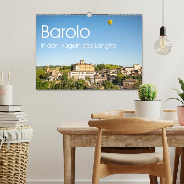 Produktbild: Barolo in den H&uuml;geln des Langhe (Wandkalender 2026 DIN A3 quer), CALVENDO Monatskalender