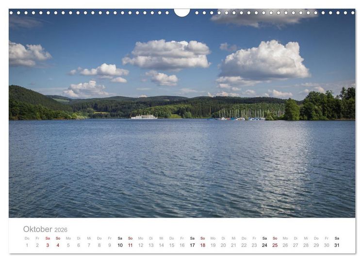 Produktbild: Sch&ouml;nes Sauerland (Wandkalender 2026 DIN A3 quer), CALVENDO Monatskalender