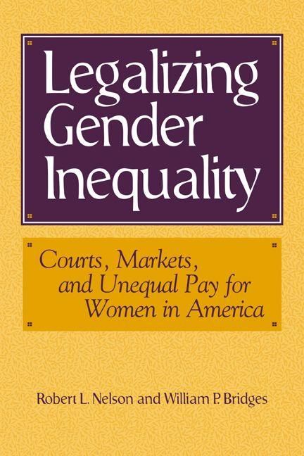 Produktbild: Legalizing Gender Inequality