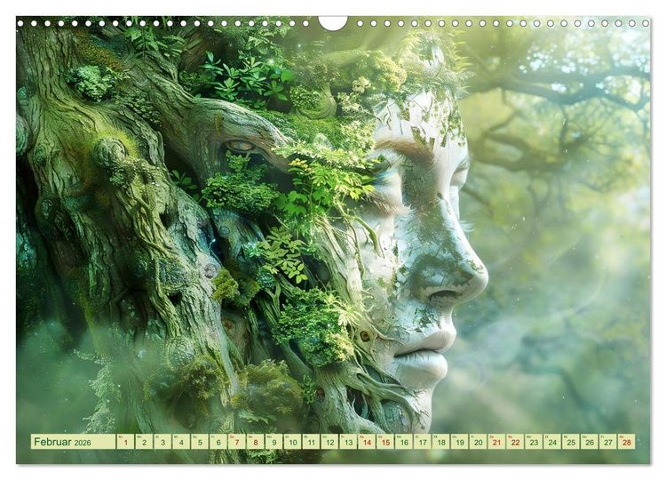 Produktbild: Die vielen Gesichter von Mutter Natur (Wandkalender 2026 DIN A3 quer), CALVENDO Monatskalender