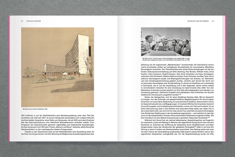 Produktbild: Der Architekt Peter Grund und die Tradition in der Moderne