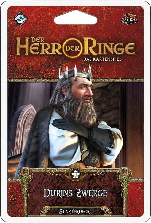 Produktbild: Herr der Ringe Das Kartenspiel - Durins Zwerge Starterdeck DE