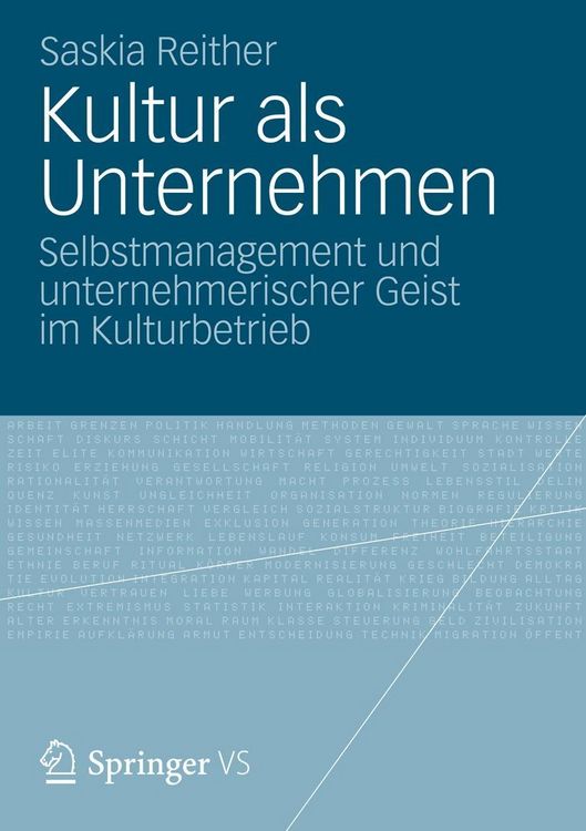 Produktbild: Kultur als Unternehmen