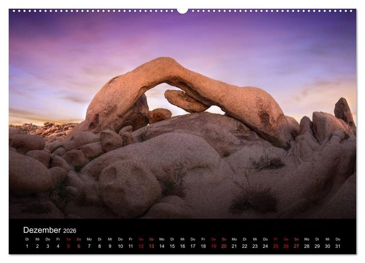 Produktbild: USA Desert Dreams (hochwertiger Premium Wandkalender 2026 DIN A2 quer), Kunstdruck in Hochglanz