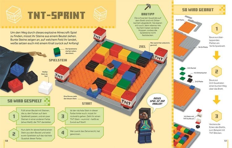 Produktbild: LEGO&reg; Minecraft&reg; Das Spielebuch