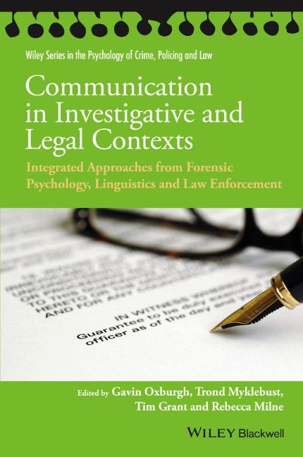 Produktbild: Communication in Investigative and Legal Contexts
