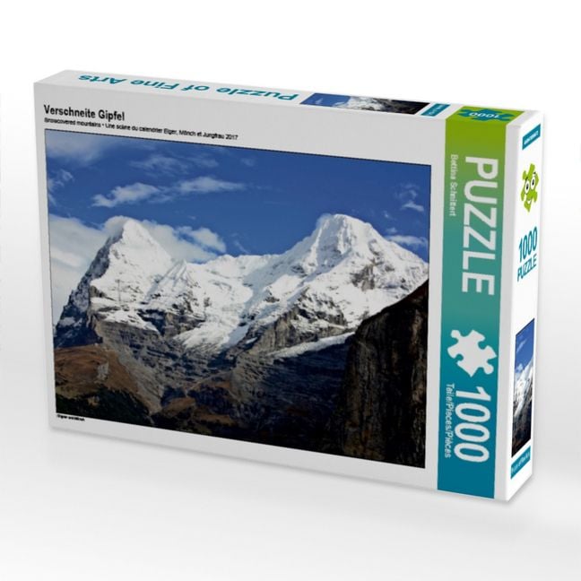 Produktbild: Verschneite Gipfel (Puzzle)