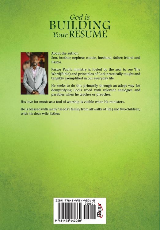 Produktbild: God is Building Your Resume
