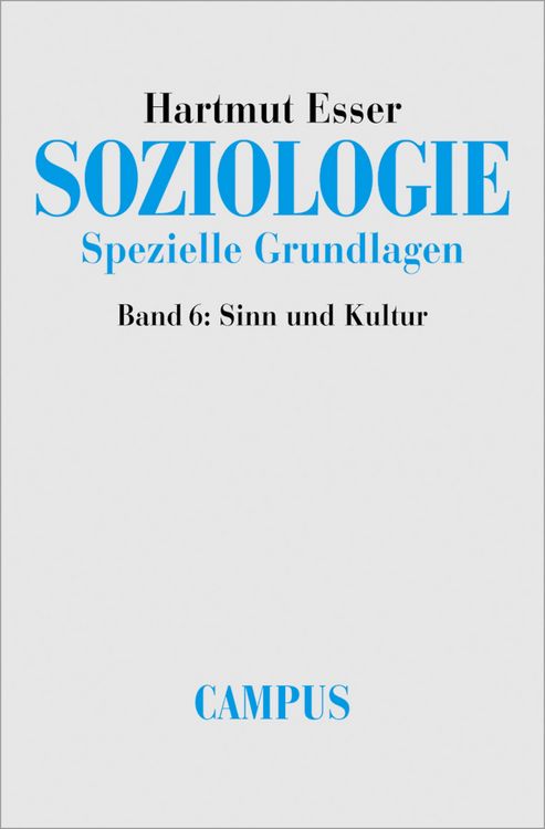 Produktbild: Soziologie. Spezielle Grundlagen