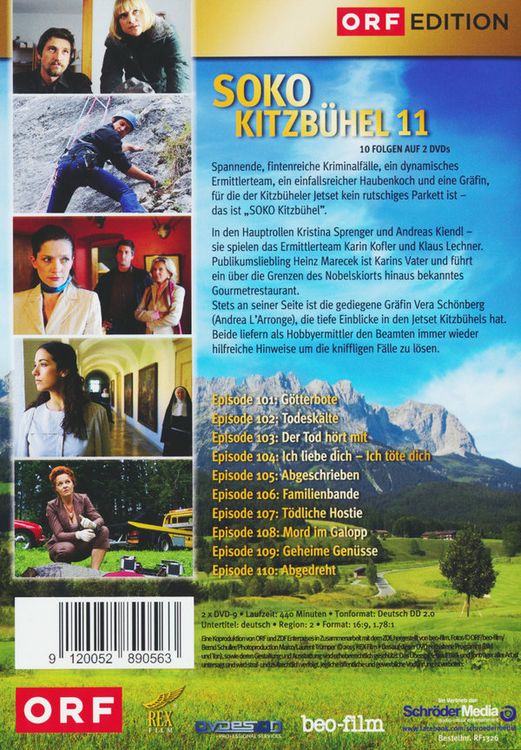 Produktbild: SOKO Kitzb&uuml;hel - Box 11 [2 DVDs]