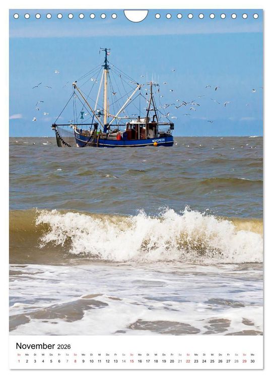 Produktbild: Norderney Inselportrait (Wandkalender 2026 DIN A4 hoch), CALVENDO Monatskalender