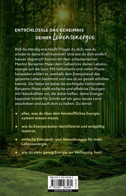 Produktbild: Energetische Selbstf&uuml;rsorge