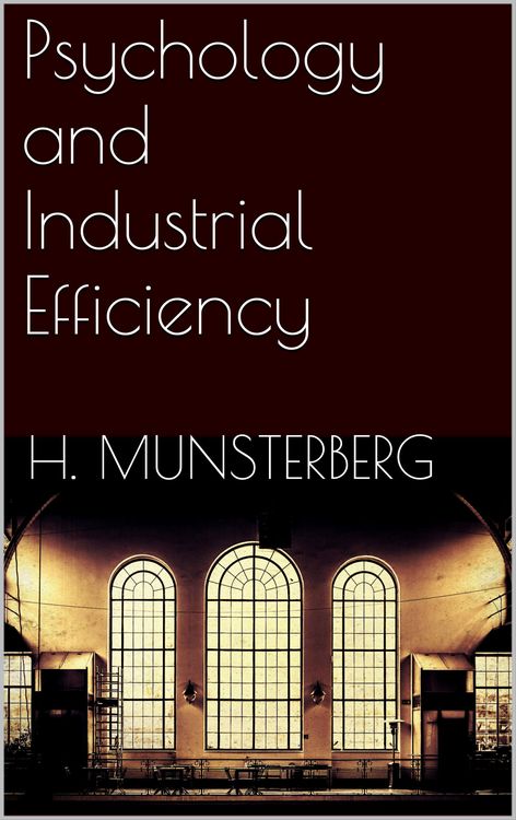 Produktbild: Psychology and Industrial Efficiency