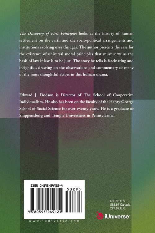 Produktbild: The Discovery of First Principles