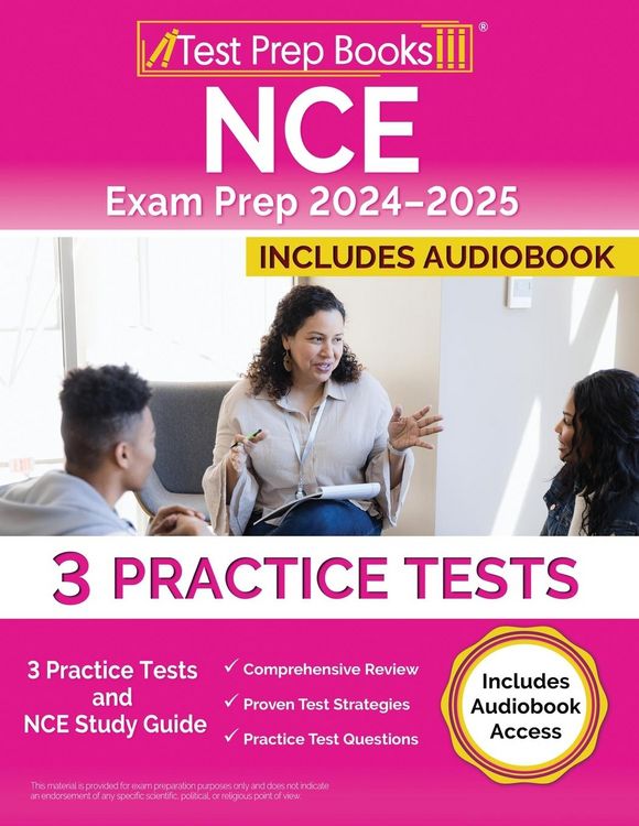 Produktbild: NCE Exam Prep 2024-2025