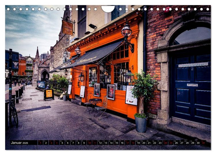 Produktbild: Dublin (Wandkalender 2026 DIN A4 quer), CALVENDO Monatskalender