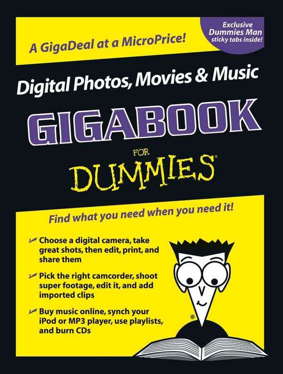Produktbild: Digital Photos, Movies, & Music Gigabook For Dummies