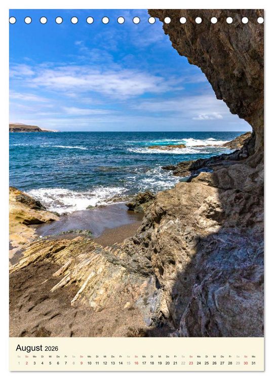Produktbild: FUERTEVENTURA Bezaubernde Kanareninsel (Tischkalender 2026 DIN A5 hoch), CALVENDO Monatskalender