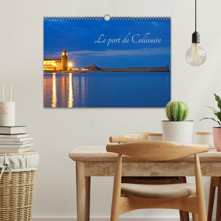 Produktbild: Le port de Collioure (Calendrier mural 2026 DIN A3 vertical), CALVENDO calendrier mensuel